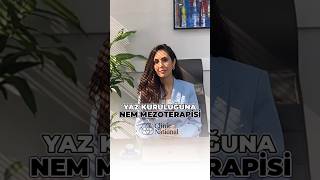 Yaz Kuruluğuna Nem Mezoterapisi 💛mezoterapi mezoterapia dermatolog dermatology [upl. by Penland]