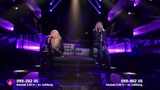 Nonetheless  Marie Bergman amp Sanne Salomonsen SemiFinal 2  Melodifestivalen 2015 with Lyrics HD [upl. by Leahpar]