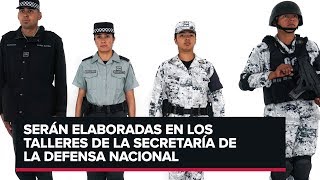 Sedena presenta uniformes para la Guardia Nacional [upl. by Aihseken]