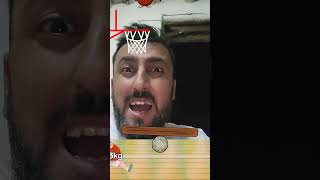 BASKETBOL DEDİN Mİ BÖYLE OLUR  crazy basketball shortsvideo subscribe shortvideo shorts [upl. by Ranzini347]