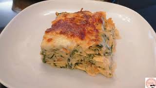 Recette de lasagne aux saumons et épinards [upl. by Krystyna]