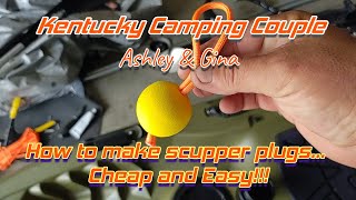 Make your own scupper plugs [upl. by Jeffrey822]