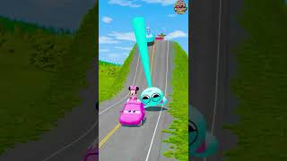 Wild Cars amp Awesome Vehicles Getting Smashed by the Spinning Sprunki Hammer Trap  BeamNGdrive [upl. by Nobell818]