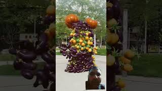 Cartoon fruit pairing c4d animation decompression special effects [upl. by Hsirk737]