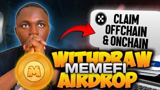 How to Withdraw MemeFi Airdrop Token To Your Bank Account  OKX Web3 Wallet [upl. by Aynotak190]