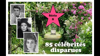 Hommage à 85 célébrités francophones disparues 8ème série [upl. by Ettenel]