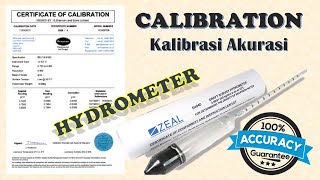 Kalibrasi HYDROMETER  Calibration Correction [upl. by Frere]