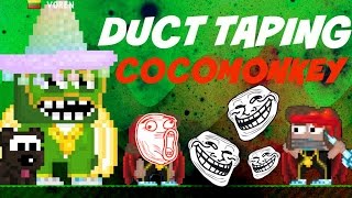 Growtopia  Duct taping Cocomonkey [upl. by Kashden]