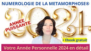 Numérologie 2024  votre année personnelle en détail en année universelle 8  préparezvous [upl. by Fallon]