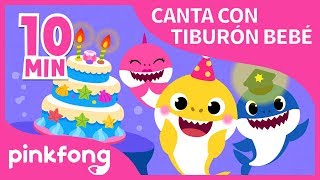 Las Mejores Canciones de Canta con Tiburón Bebé  Recopilación  Pinkfong Canciones Infantiles [upl. by Bonneau]