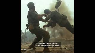 Hacksaw Ridge The Reality Behind Grenade Explosions  shorts short [upl. by Irina]