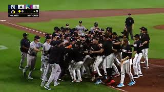 Benches clear between the Yankees and Orioles in Baltimore [upl. by Sices]