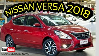 NISSAN VERSA 2018 PREÇOS E VERSÕES CONSUMO DETALHES [upl. by Yelra589]