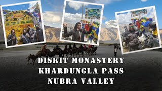 Epic Journey to Khardungla Discover Diskit Monastery amp Nubra Valley Wonders  Ep 3  Leh Ladakh [upl. by Orola691]