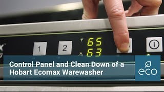 How To Use The Ecomax Control Panels and the cleaning down procedure [upl. by Haag652]