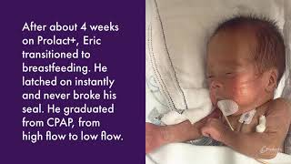 Erics NICU Journey on a 100 Human Milk Diet [upl. by Nayd]