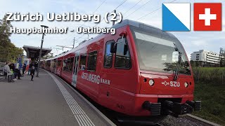 Zürich Uetliberg Bahn 2 Hauptbahnhof to Uetliberg 4K October 2024 swizerland zürich Uetliberg [upl. by Tricia614]