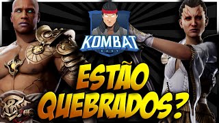 GERAS e ASHRAH NOVO GAMEPLAY  Analisando o Kombat Kast 2 [upl. by Eiltan]