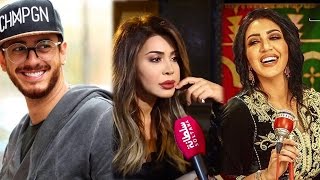 نوال الزغبي تتحدث عن أسماء لمنور وأغنية عندو الزين وتحكي مادار بينها وبين سعد لمجرد أثناء لقائهما [upl. by Kentigerma]