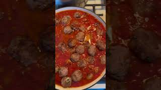 Meatball Marinara food cook cooking meatballs marinara [upl. by Rodolfo866]