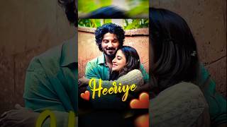 Heeriye A fairytale status Jasleen Royal  Dulquer Salmaan full screen lofi slowed reverb [upl. by Steel]