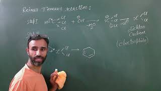 Reimer Tiemann reaction  phenols  class 12 [upl. by Ietta272]