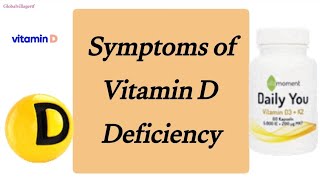 Symptoms of Vitamin D Deficiency GlobalVillageRTF globalvillagertf vitaminddeficiency [upl. by Vardon]