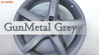 GunMetal Grey Plasti Dip Tutorial  How to paint wheels [upl. by Rogerson28]