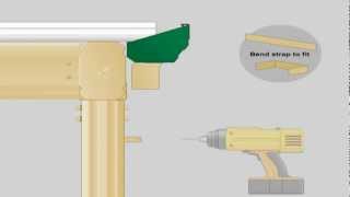 Stratco Outback  Flat Attached  Veranda Patio Carport  HowTo Installation [upl. by Ttenneb]