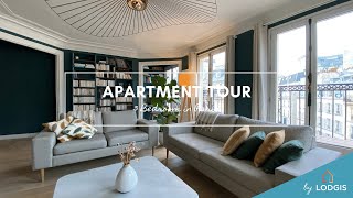 Apartment Tour  Furnished 104m2 in Paris – Ref  40821141 [upl. by Ruosnam171]