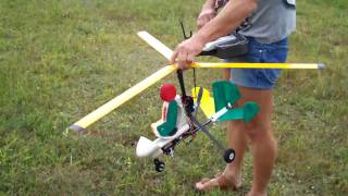 AUTOGYRO CRASH RC GAME OVER [upl. by Hudis]