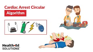 ACLS Cardiac Arrest Circular Algorithm [upl. by Nihhi]