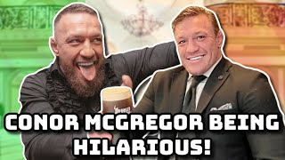 quotthe newquot conor mcgregor being hilarious [upl. by Helali]