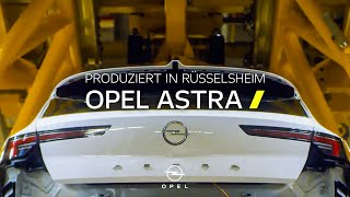 Neuer Opel Astra Produziert in Rüsselsheim [upl. by Adnohr]