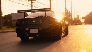 Skyline R34 GTR Cinematic  Midnight Purple ii  4K [upl. by Carly]