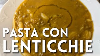 PASTA CON LENTICCHIE di Betty e Marco  Ricetta facile e veloce [upl. by Romola371]