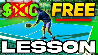 Beginner Pickleball Lesson so you dont have to buy one [upl. by Sperling]