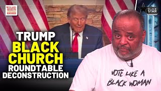 Roland DECONSTRUCTS Trump STRAIGHTA LYING During Black Church Roundtable In Michigan [upl. by Woolcott]