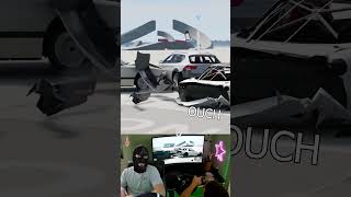 BEAMNG CRASH MOZA JARNDRIVES [upl. by Naoh]