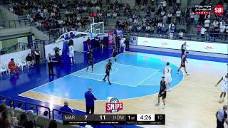 Lebanese Basketball Championship 20232024 FINAL 8  CHAMPVILLE VS HOMENETMEN [upl. by Uaeb]