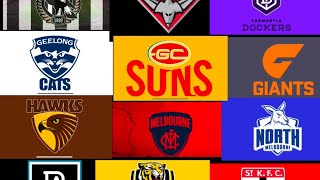 AFL Theme Songs [upl. by Diarmit]