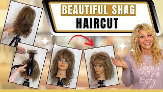 Shaggy Haircut  Transform Your Looks With 70s Haircut By Coach Kimmy [upl. by Isabeau202]