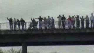 UEFA Cup Final  Rangers fans convoy to Manchester [upl. by Senior715]