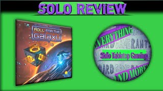 Roll for the Galaxy Solo Review [upl. by Akibma]