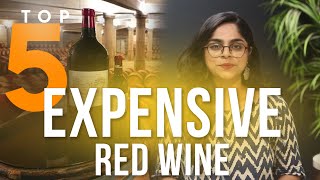 Top 5 Most Expensive Wines In The World  CHATEAU LAFITE 1869 1947 CHEVAL BLANC and more [upl. by Pump]