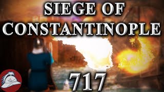 Arab Siege of Constantinople 717 AD  The Caliphates Greatest Defeat [upl. by Sturdivant650]