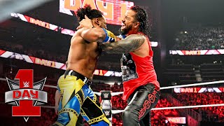 The Usos turn Trouble in Paradise into pain for The New Day WWE Day 1 2022 WWE Network Exclusive [upl. by Debo133]