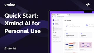 Xmind AI  Quick Start for Personal Use [upl. by Nalla]