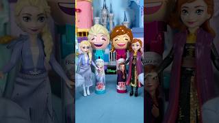 DISNEY PRINCESS Frozen Elsa and Anna  Let it Go  Jack World funny video😂Disney Best TikTok😂 [upl. by Haslam234]