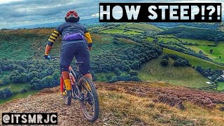 Out of the comfort zone  Stiperstones  Shropshire MTB Trails [upl. by Ayotaj]